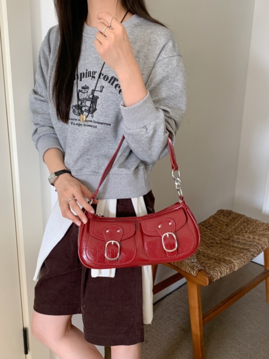 2WAYベルトツーポケットバッグ | 詳細画像14