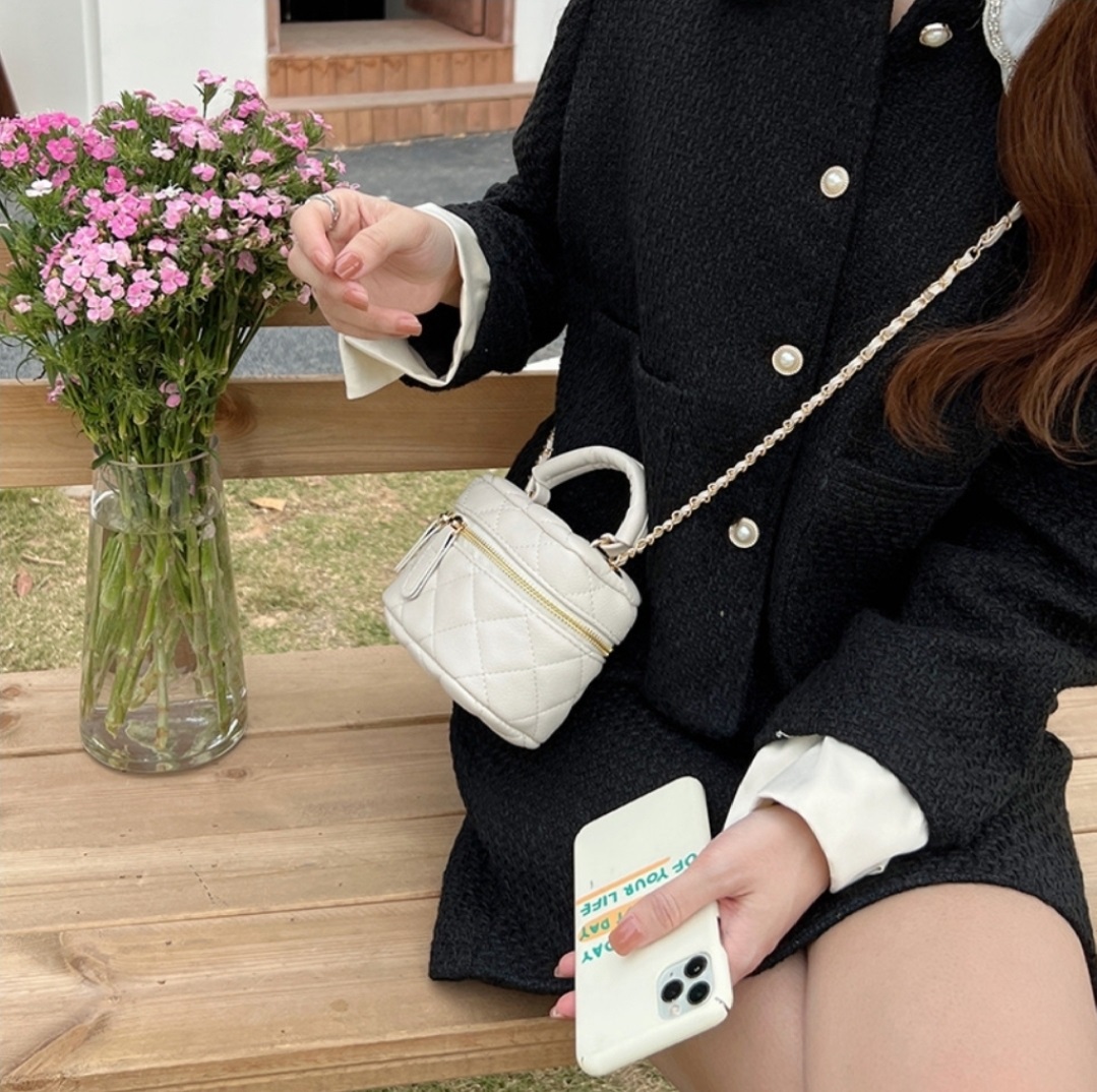 2WAYキルティングバニティバッグ | 詳細画像8