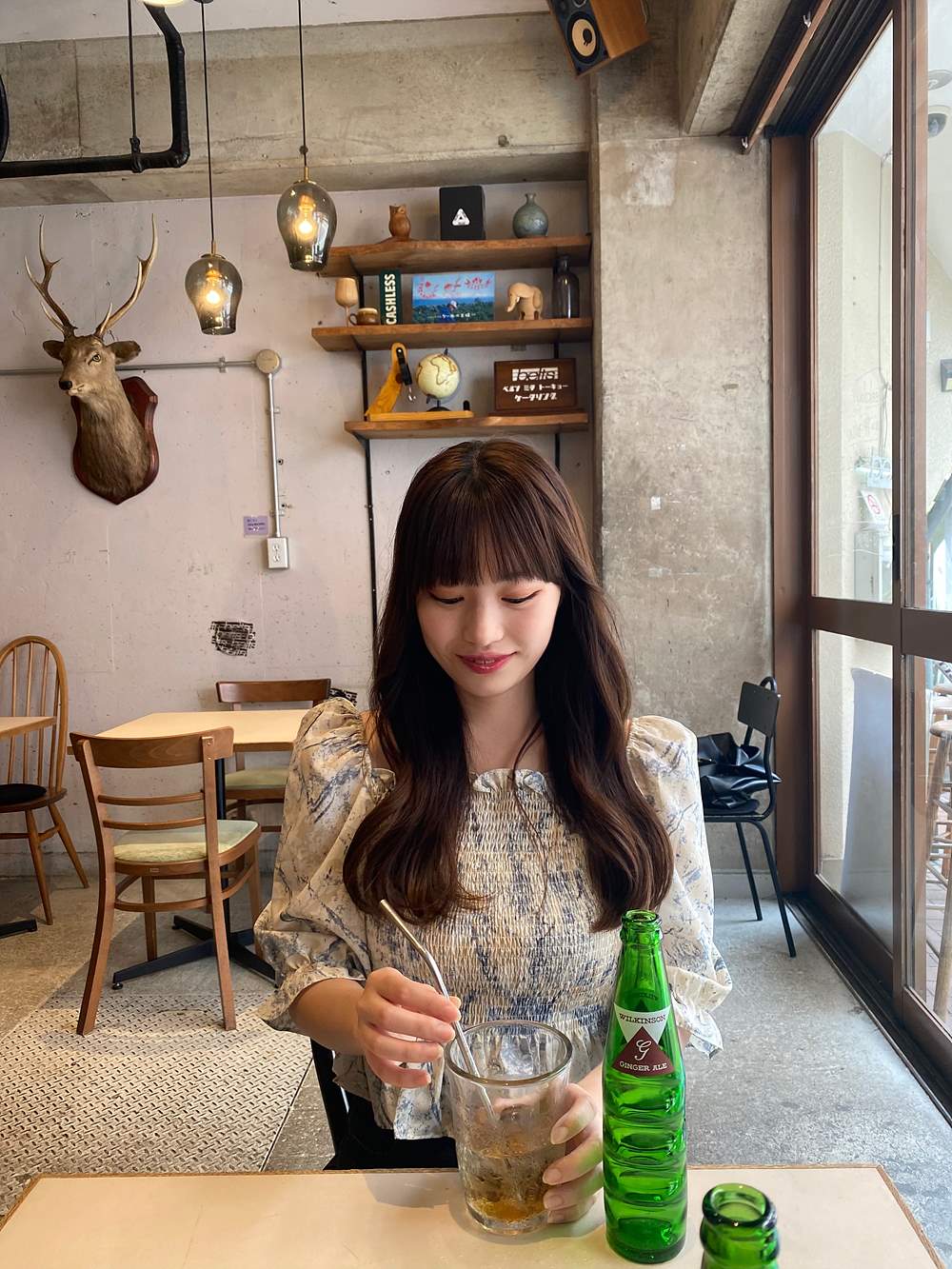 2WAYパターンシャーリングパフブラウス | 詳細画像4