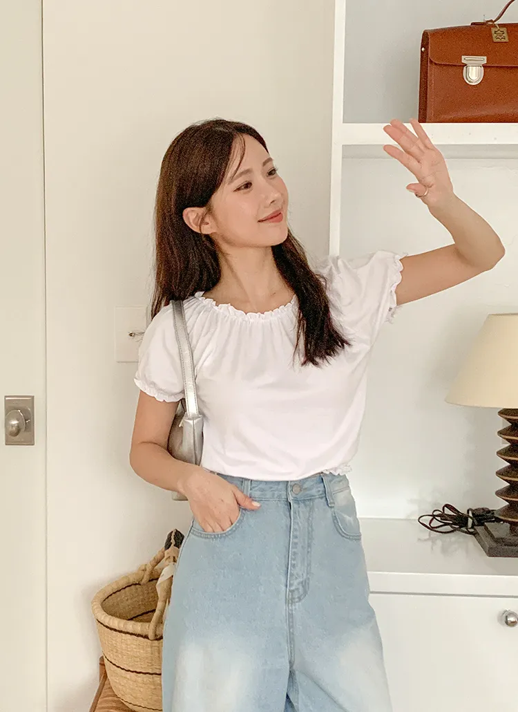 フリルパフミニTシャツ | magle | 詳細画像1