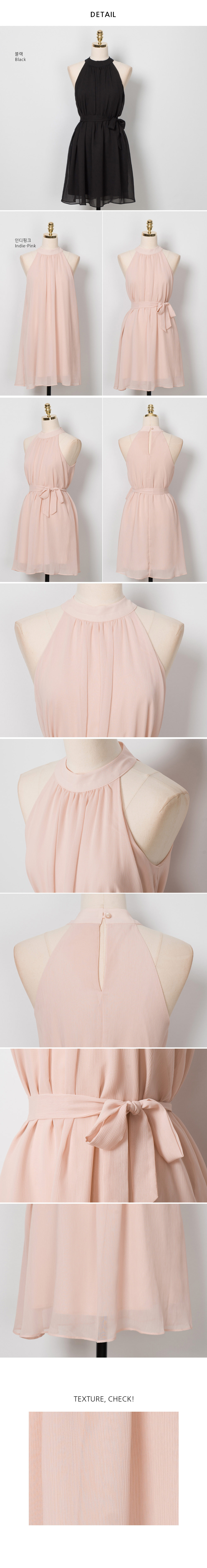 ストラップ付アメスリシフォンミニワンピース | 詳細画像13