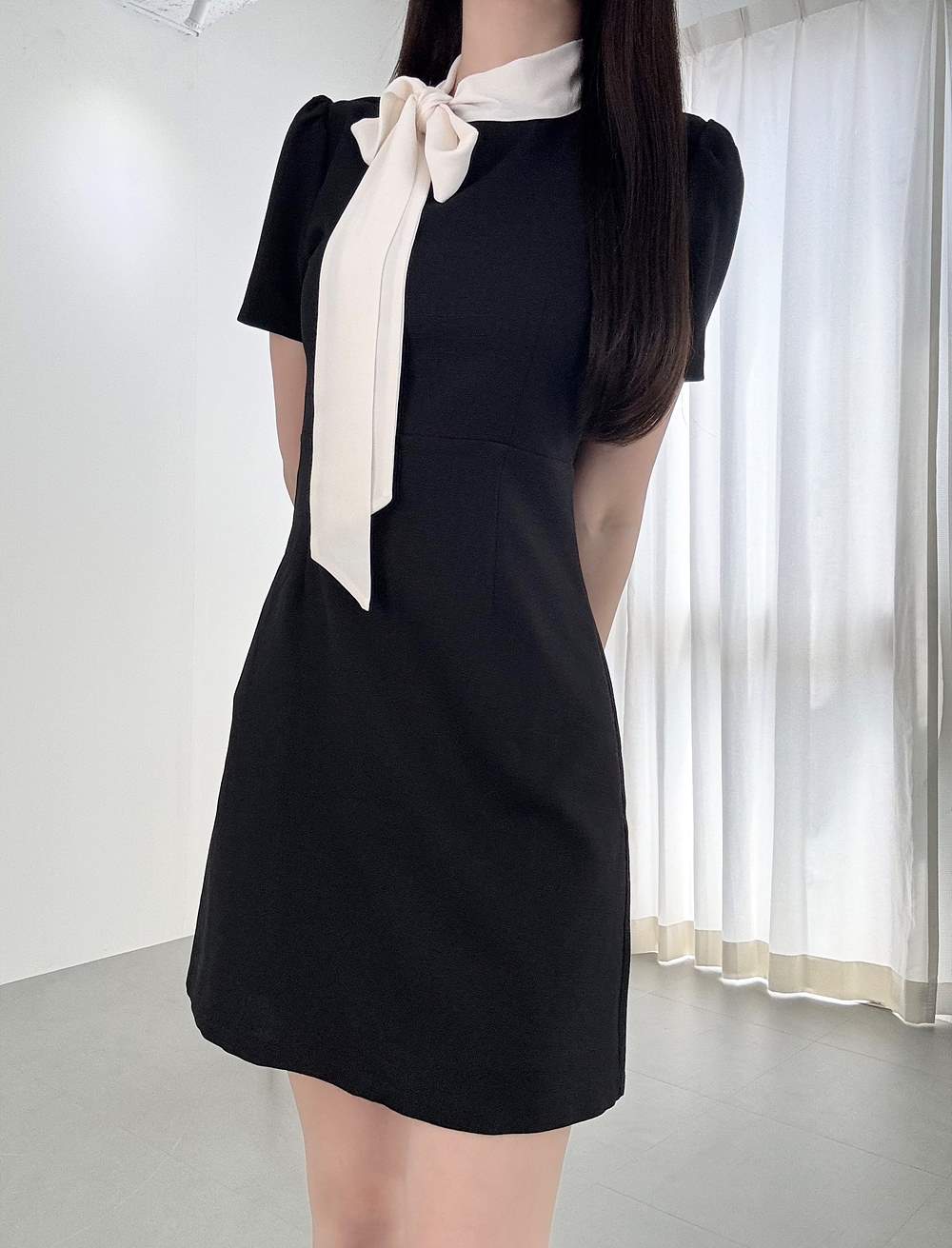 2TYPEネックスカーフミニワンピース | 詳細画像11