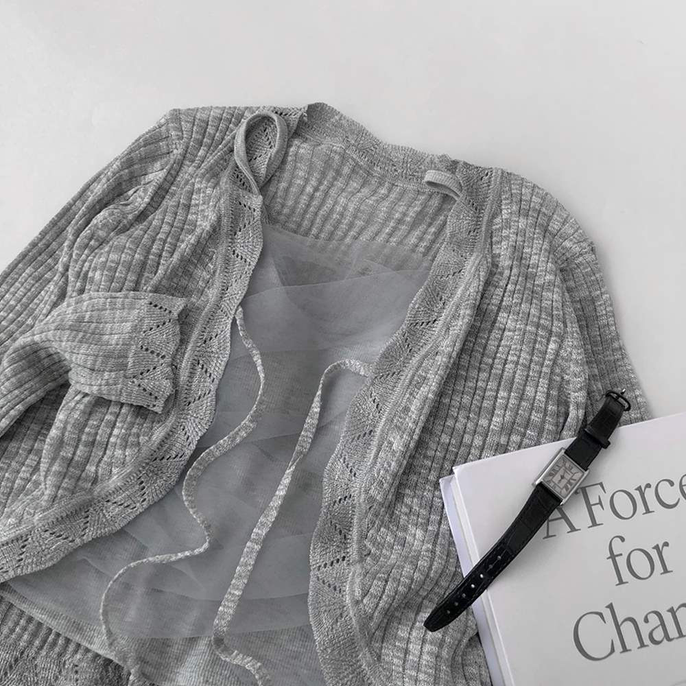 *再入荷*カップシフォンキャミソール&カーディガンSET | 詳細画像18