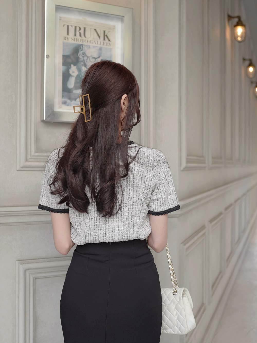 ロングタイトハイウエストスカート | 詳細画像10