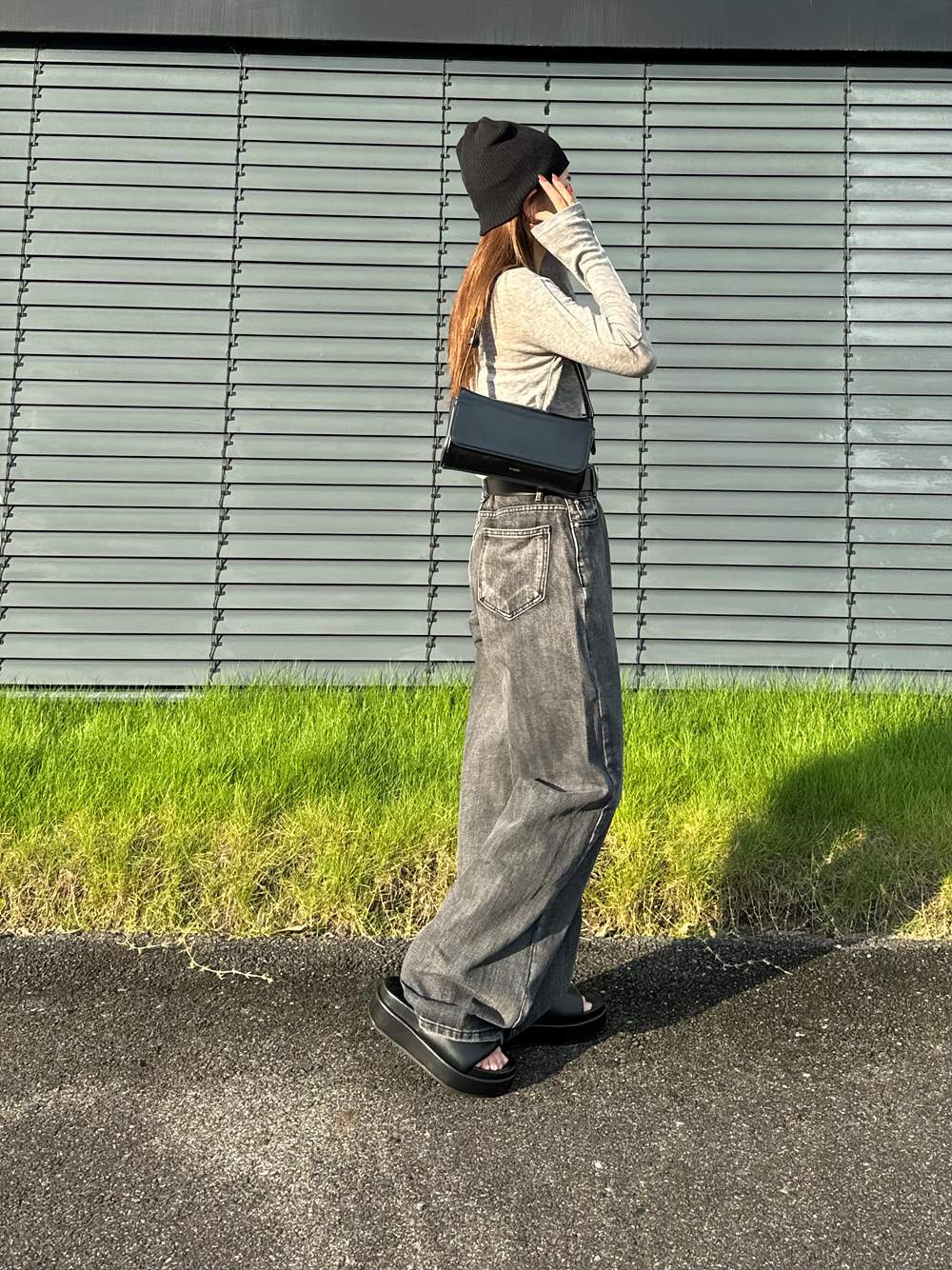 ウール混シアー長袖Tシャツ | 詳細画像2