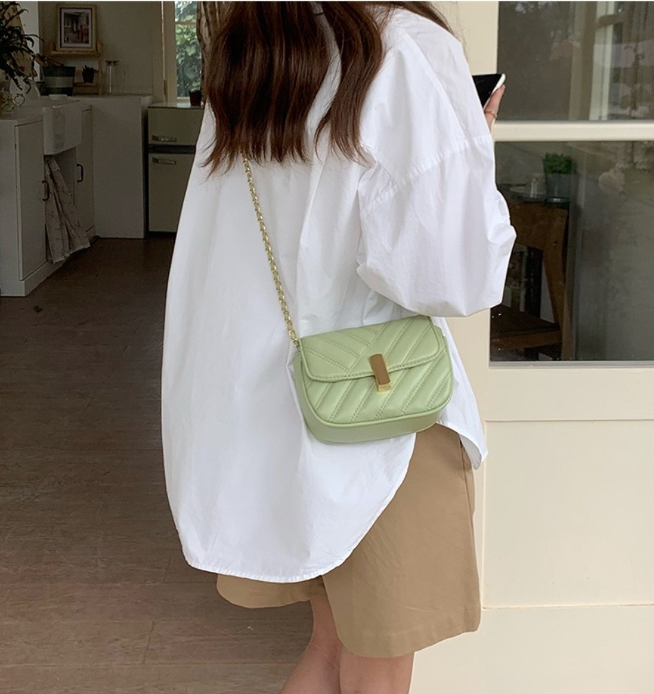 キルティングゴールドバーチェーンバッグ | 詳細画像4