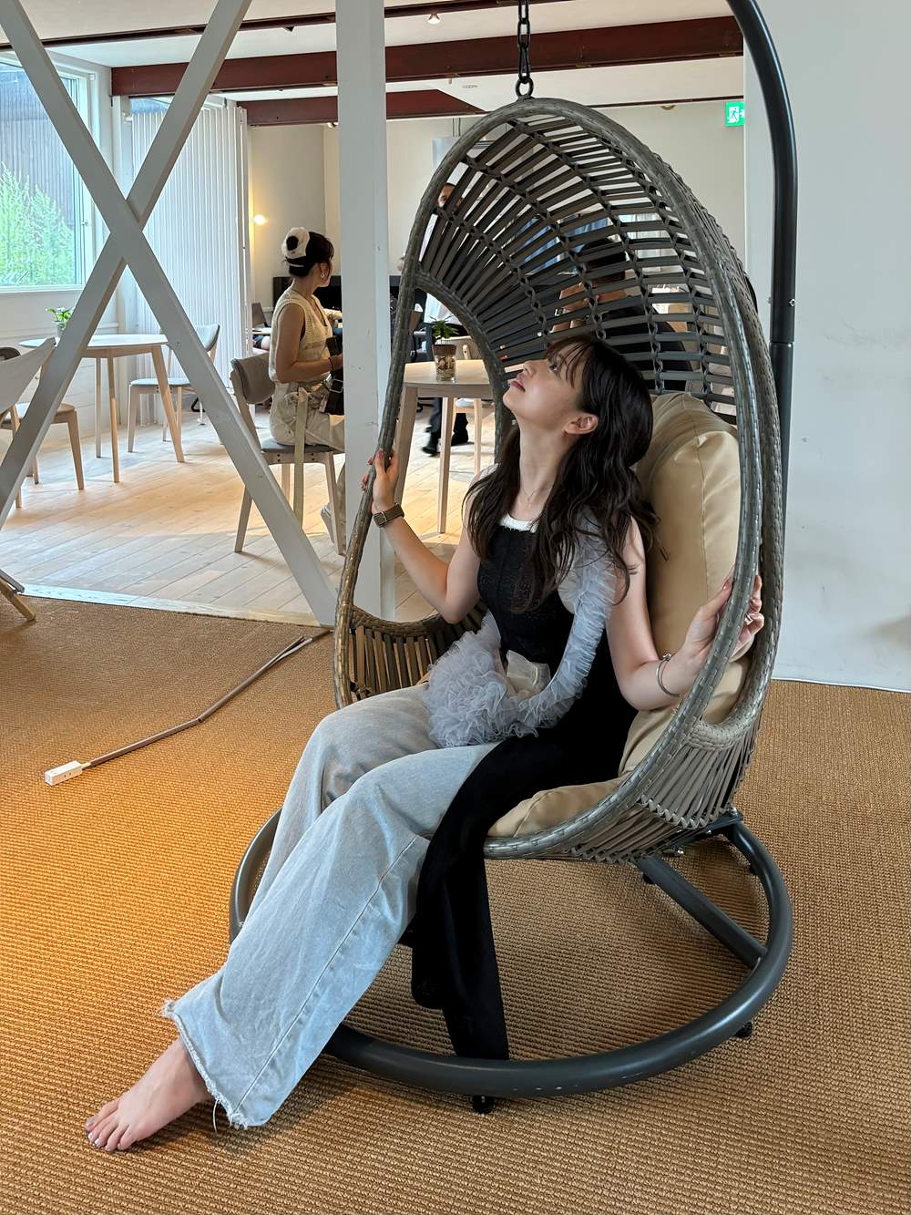 センタースリットロングキャミソール | 詳細画像14