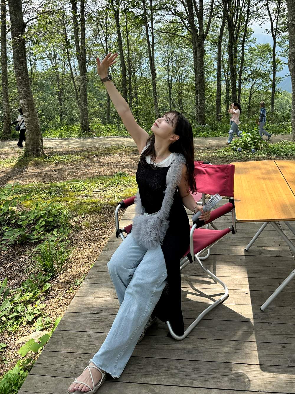 センタースリットロングキャミソール | 詳細画像41