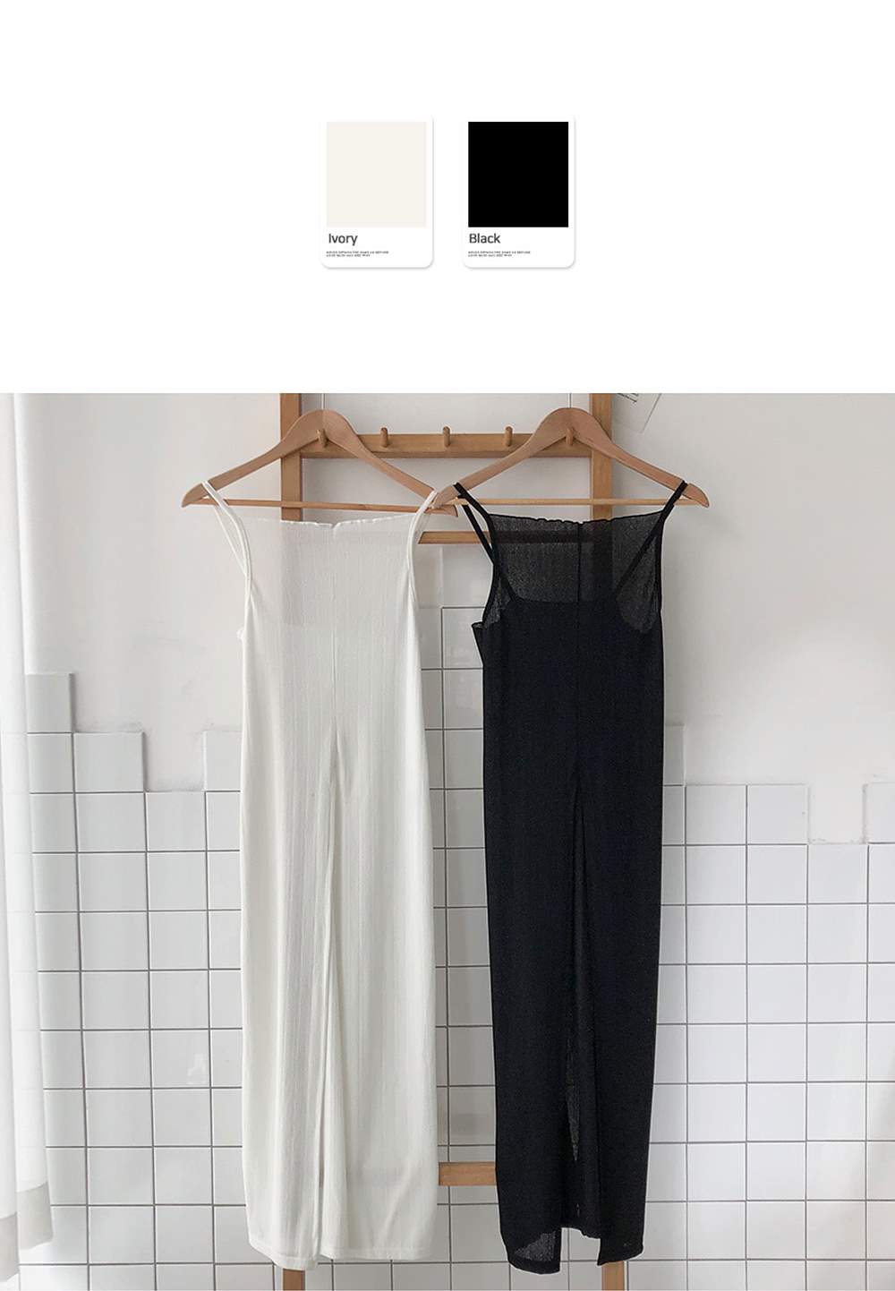 センタースリットロングキャミソール | 詳細画像43