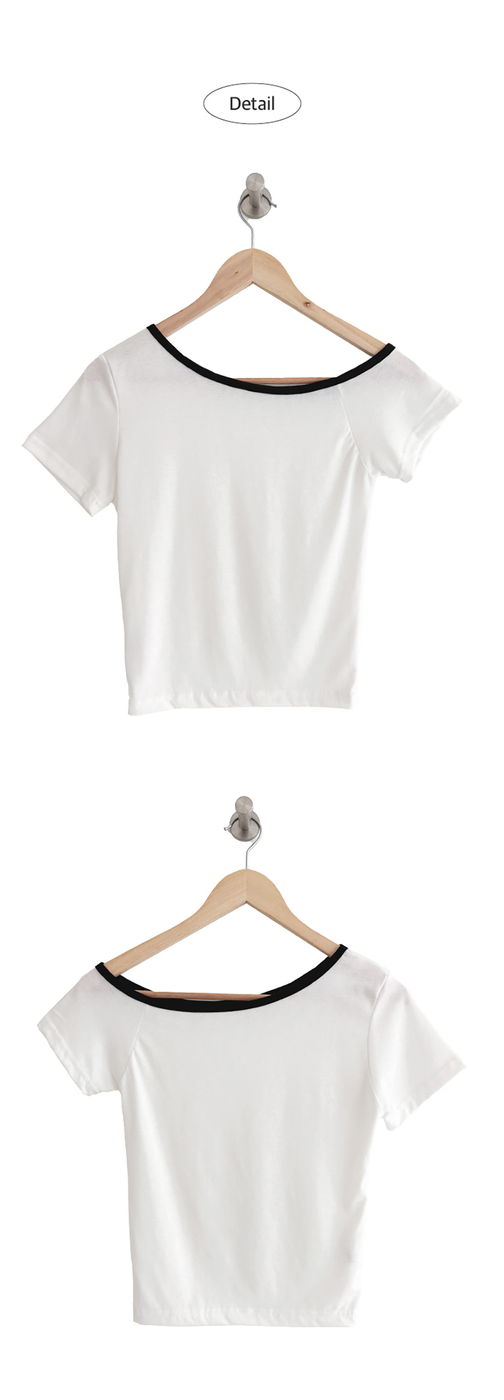 配色ワンショルTシャツ | 詳細画像14