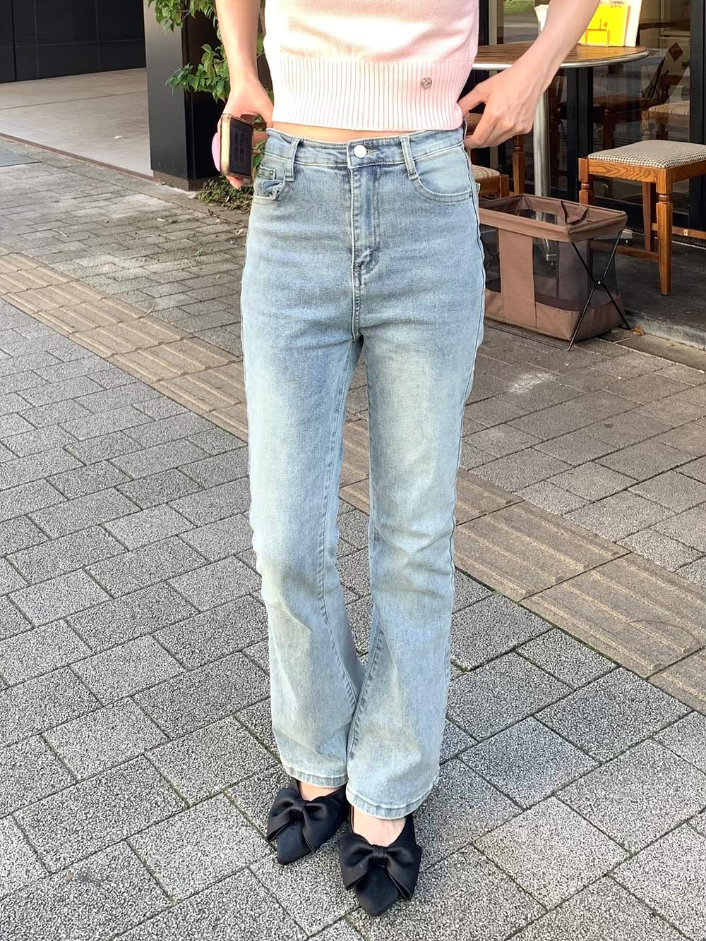 3TYPEタイトフレアデニムパンツ | 詳細画像19