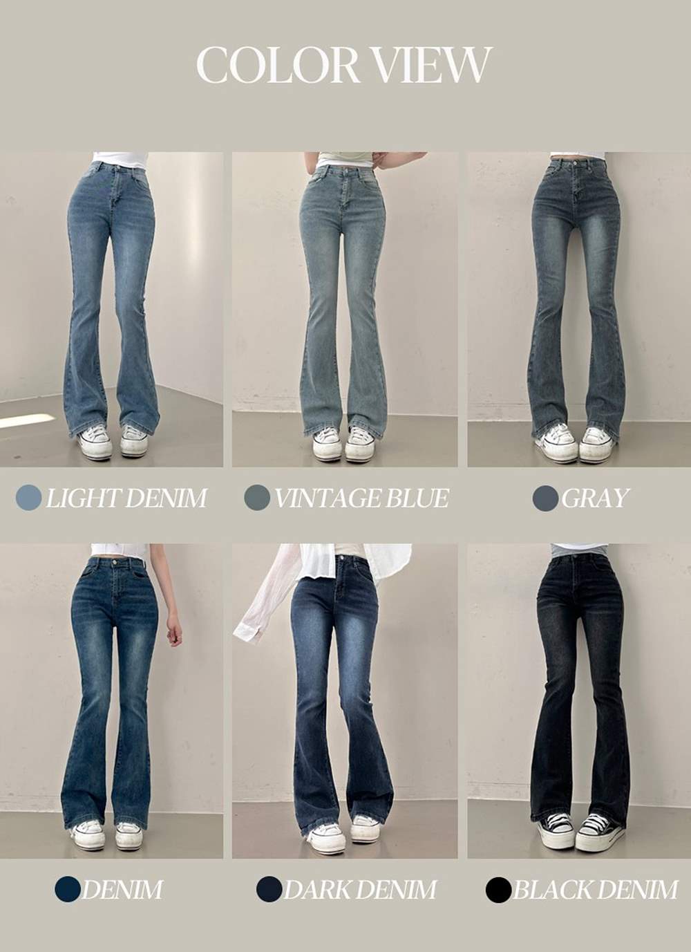 3TYPEタイトフレアデニムパンツ | 詳細画像28