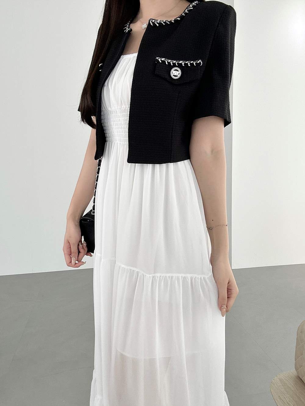 シフォンティアードロングワンピース | 詳細画像14