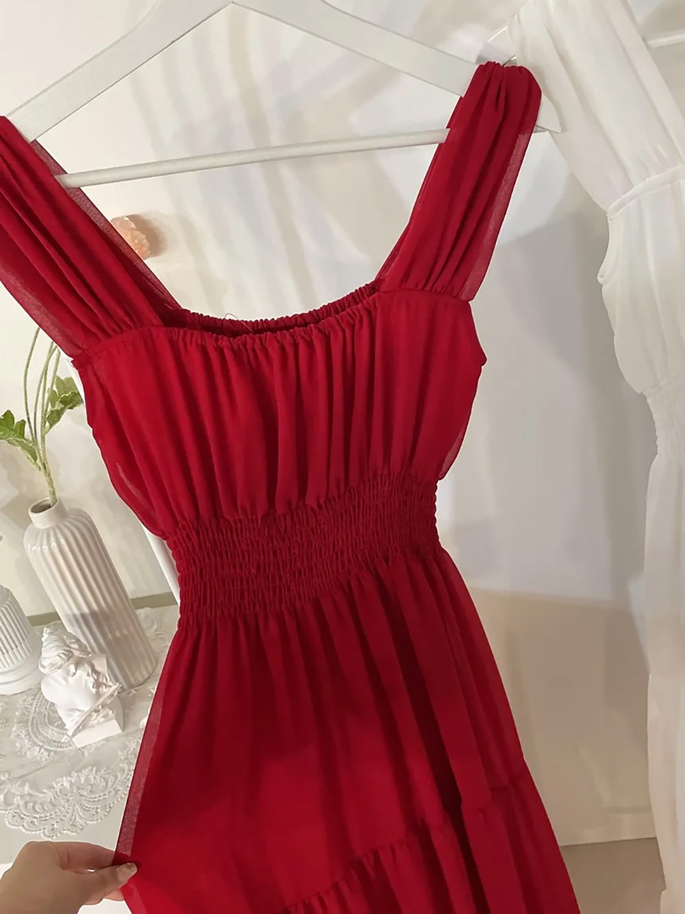 シフォンティアードロングワンピース | 詳細画像45