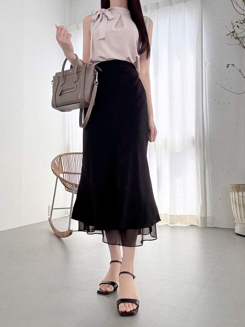 シースルーマーメイドスカート | レディースファッション通販 - DHOLIC