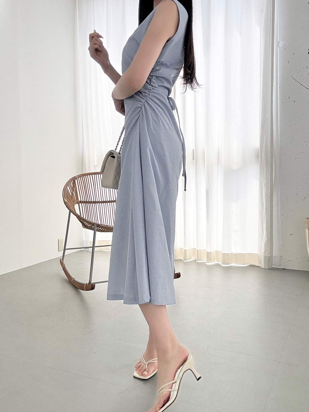 ボートネックロングワンピース | 詳細画像5