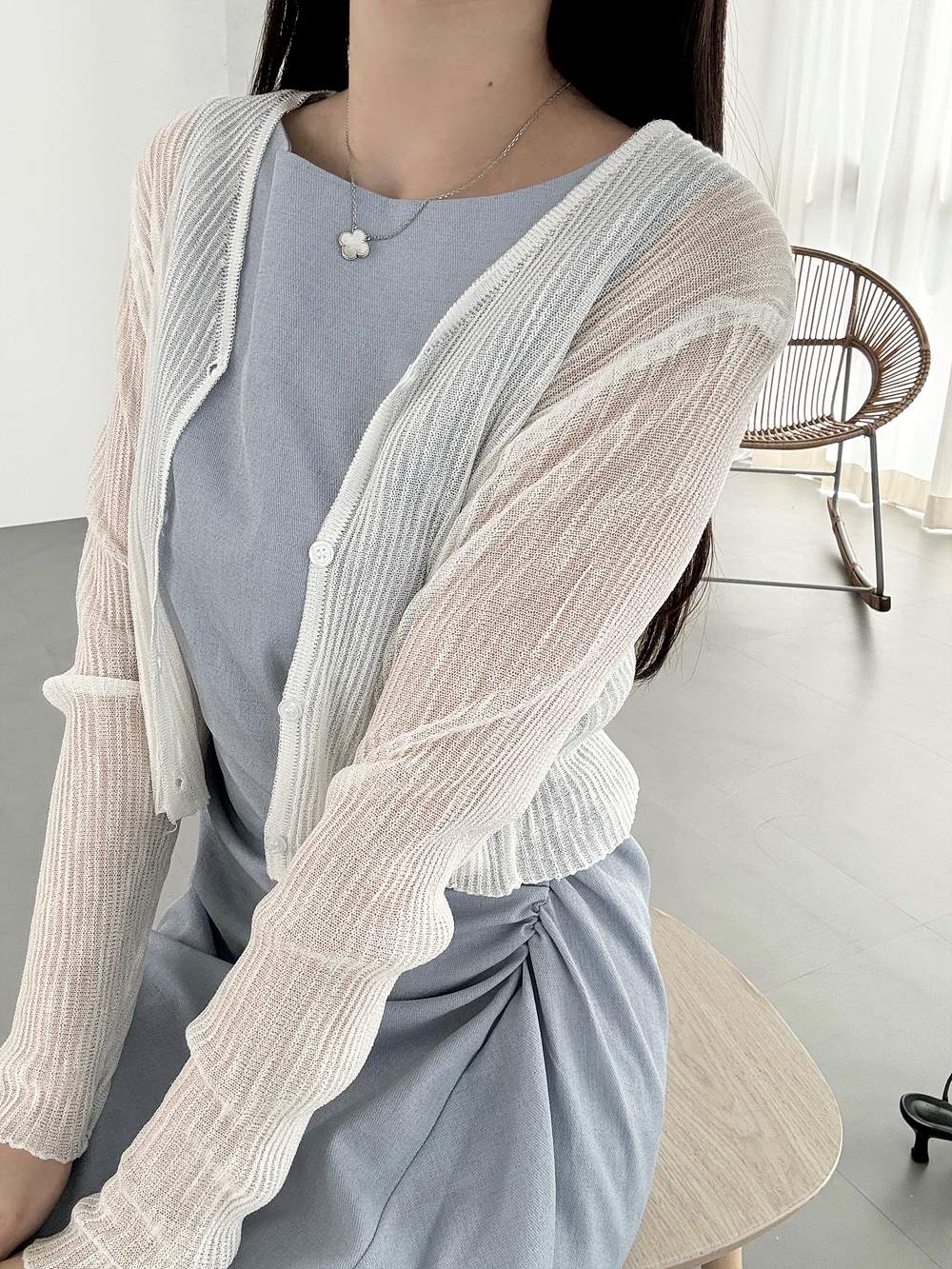 ボートネックロングワンピース | 詳細画像8