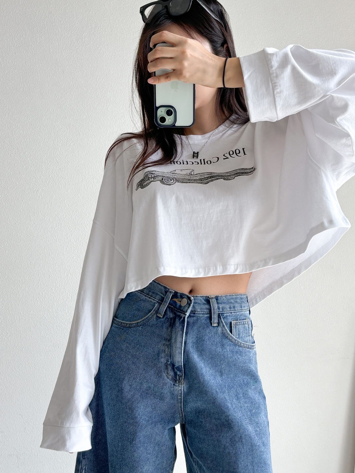 1992カープリントクロップドTシャツ | 詳細画像2
