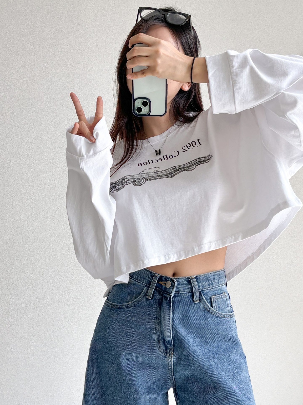 1992カープリントクロップドTシャツ | 詳細画像9