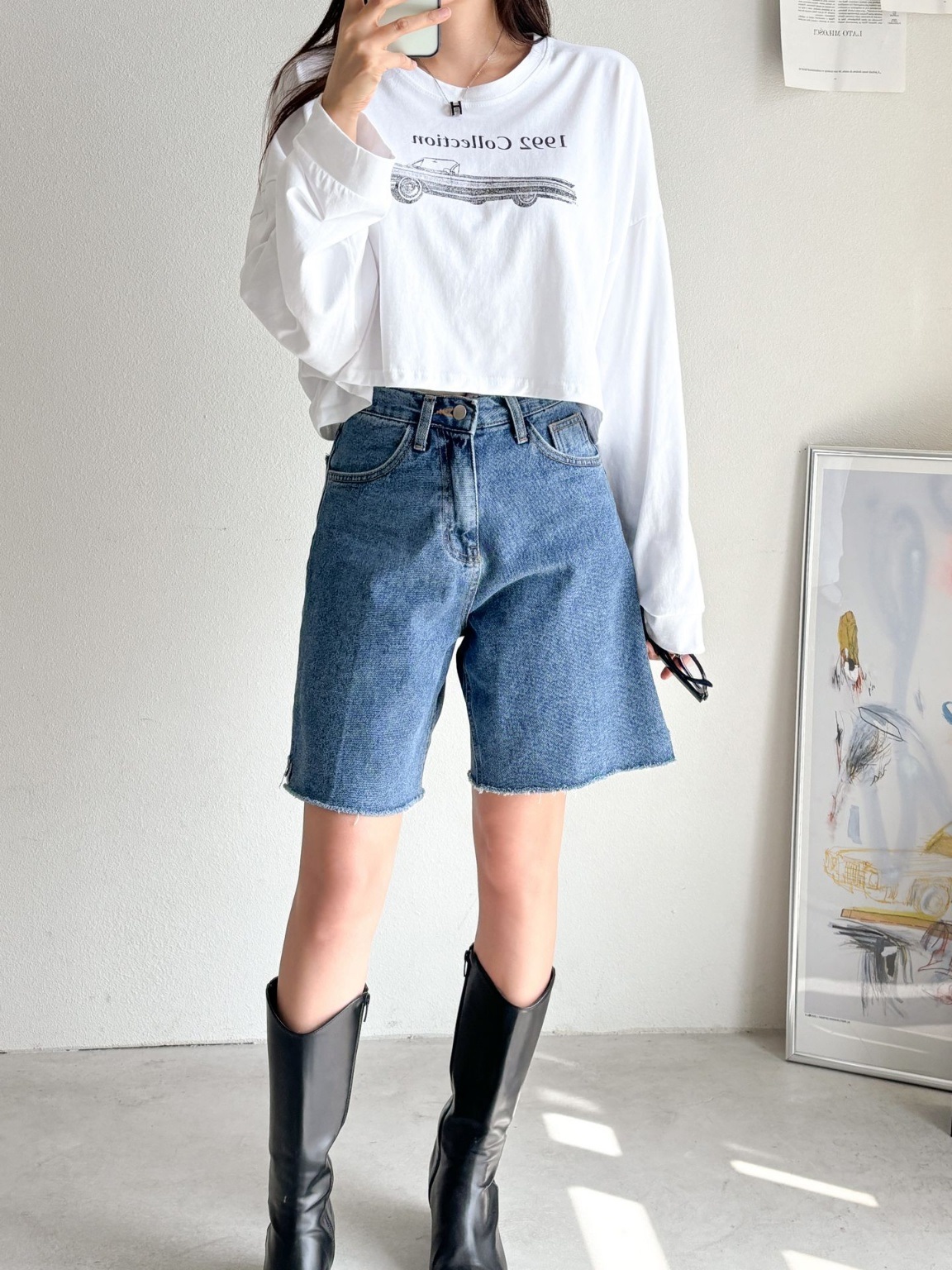1992カープリントクロップドTシャツ | 詳細画像12