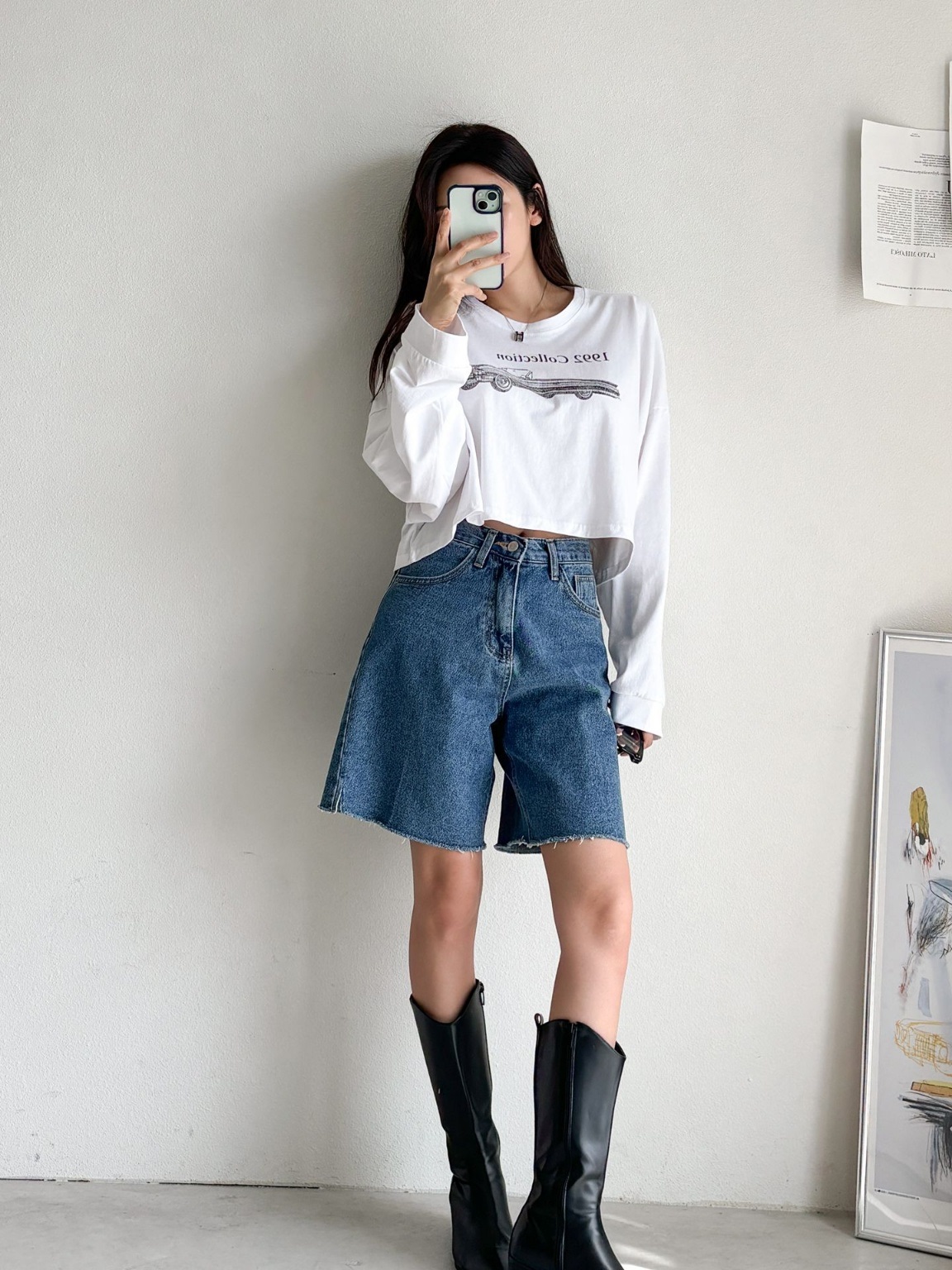 1992カープリントクロップドTシャツ | 詳細画像13