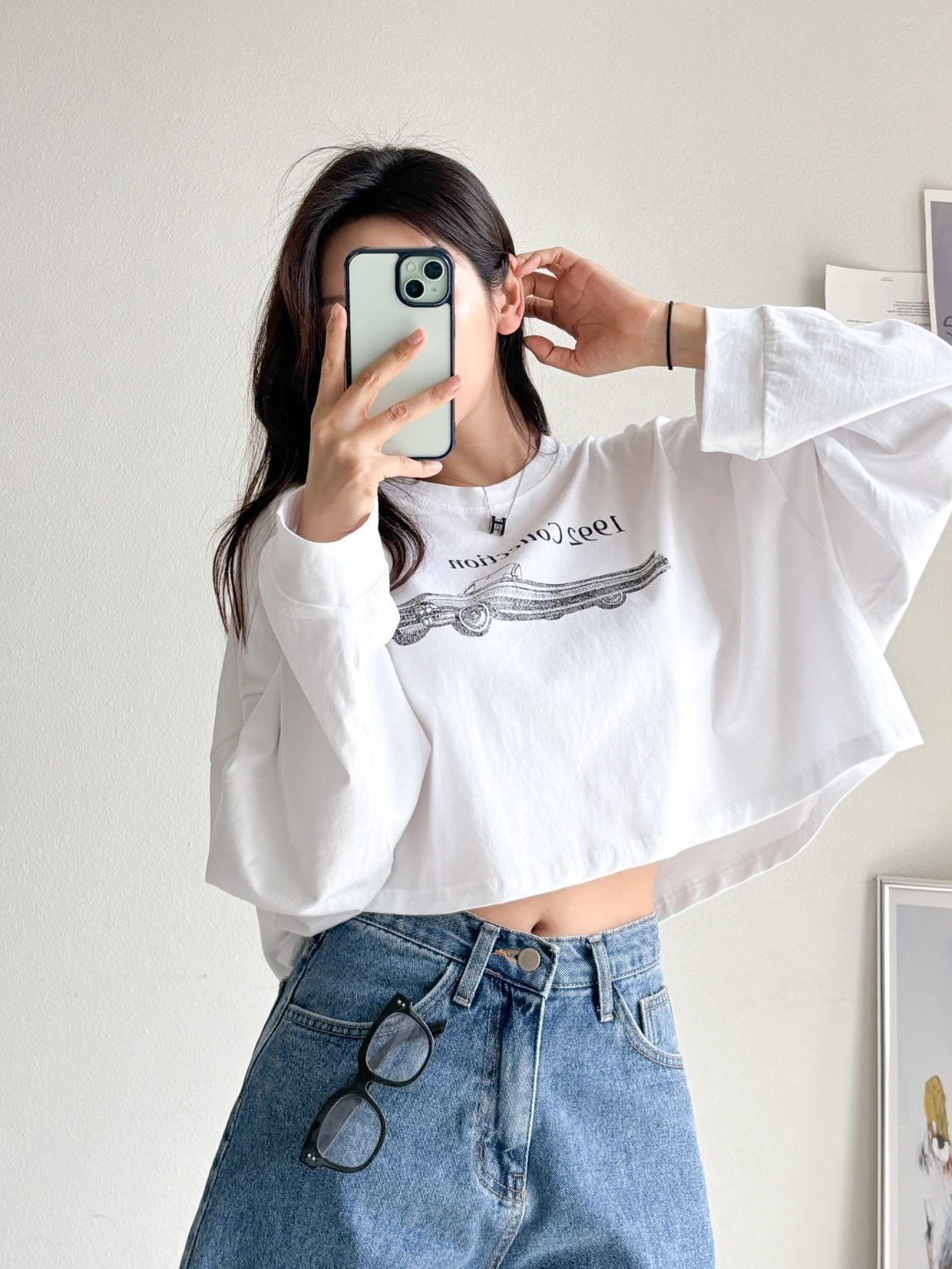 1992カープリントクロップドTシャツ | 詳細画像17