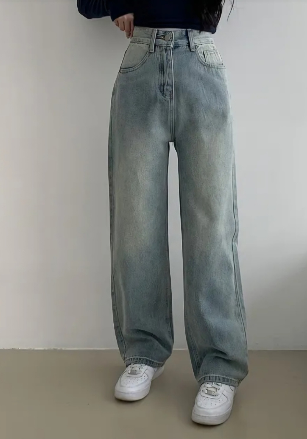 ハイウエストストレートデニムパンツ | 詳細画像2