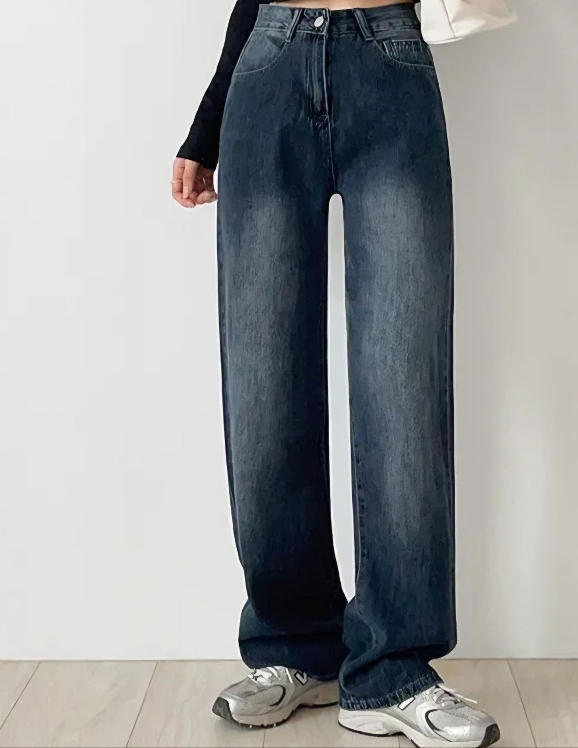ハイウエストストレートデニムパンツ | 詳細画像6