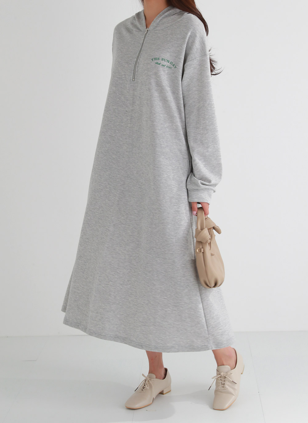レタリングフードワンピース | 詳細画像6