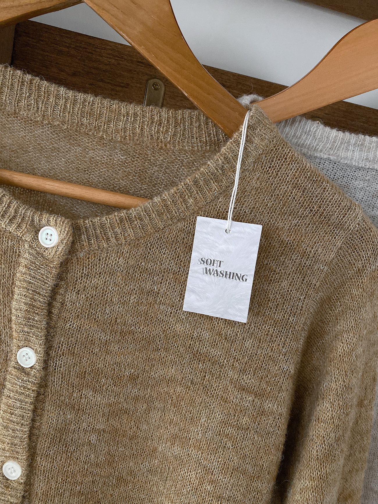 モヘア混クロップドニットカーディガン | 詳細画像13