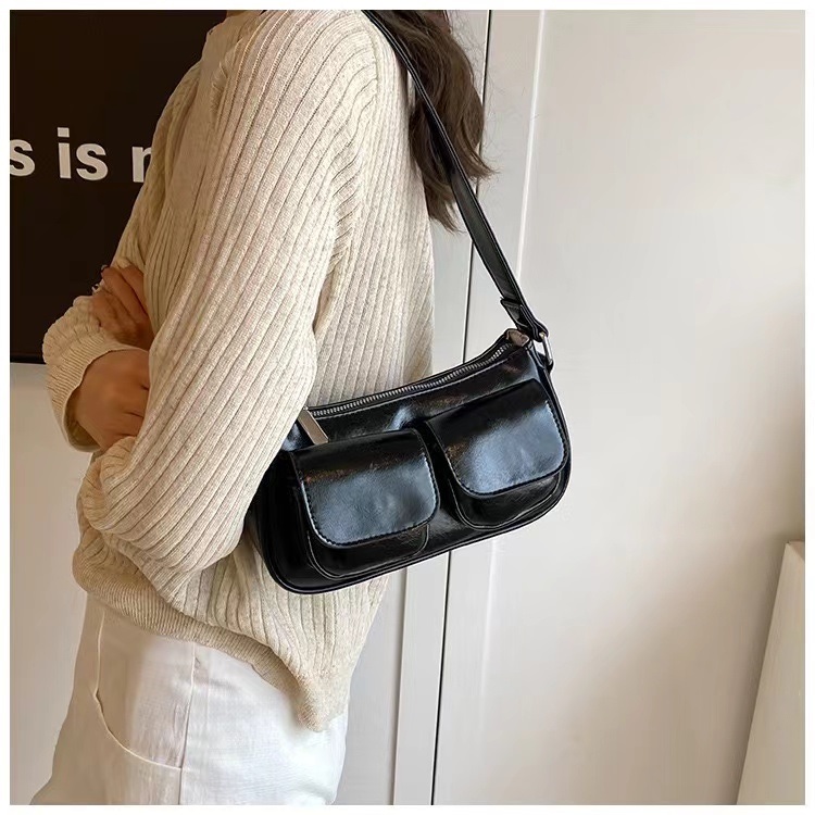 フラップポケットワンハンドルバッグ | 詳細画像3