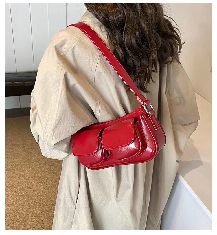 フラップポケットワンハンドルバッグ | 詳細画像6