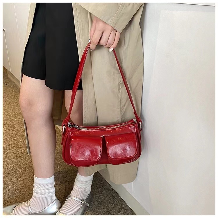 フラップポケットワンハンドルバッグ | 詳細画像8