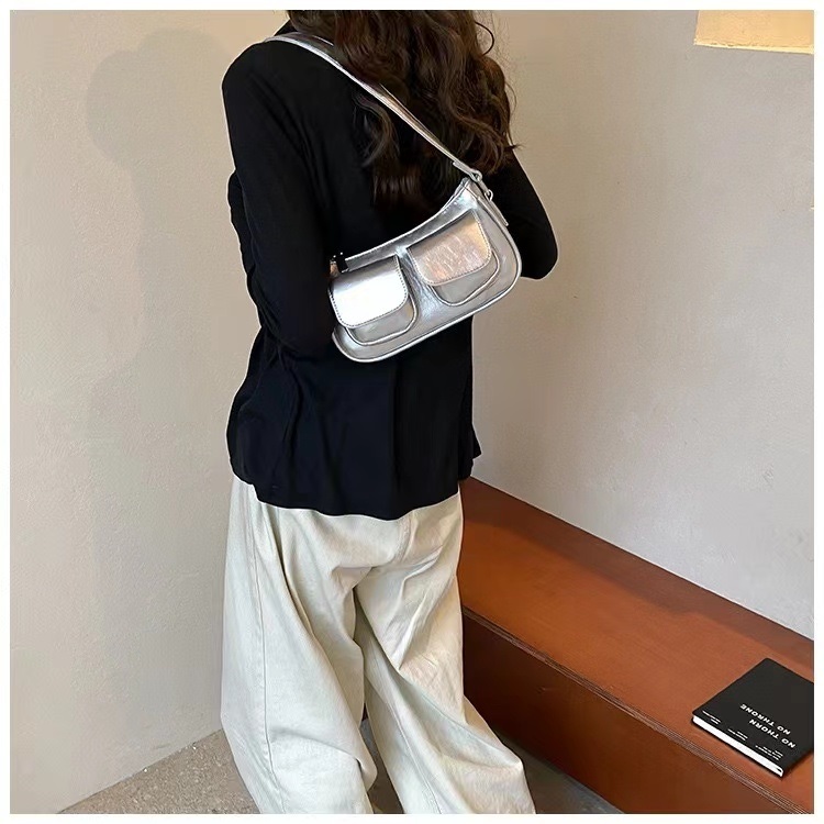 フラップポケットワンハンドルバッグ | 詳細画像9