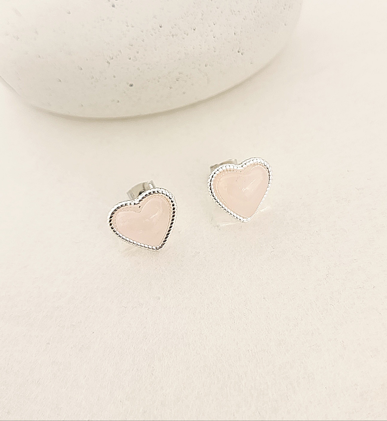 カラーストーンハートピアス | 詳細画像2