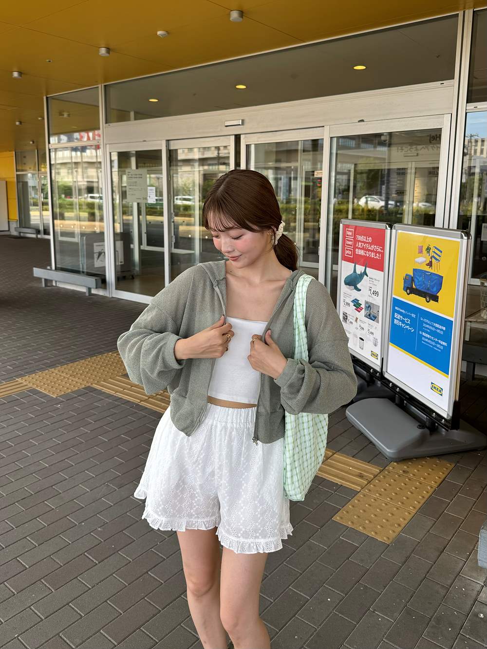 パステルチェックトートバッグ | 詳細画像24