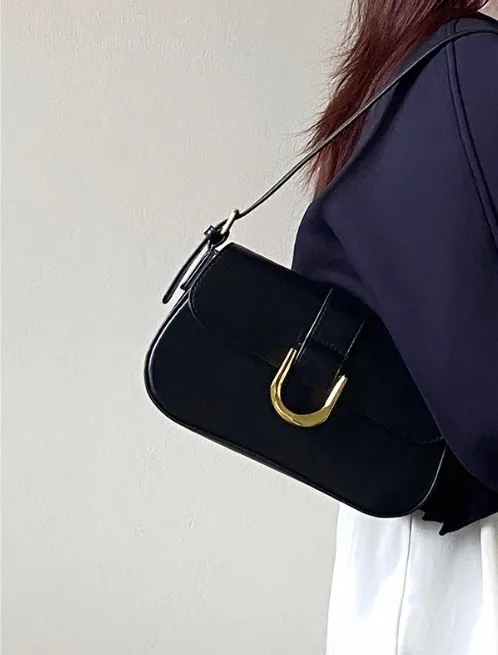 2WAYエナメル調ゴールドバックルバック | 詳細画像1