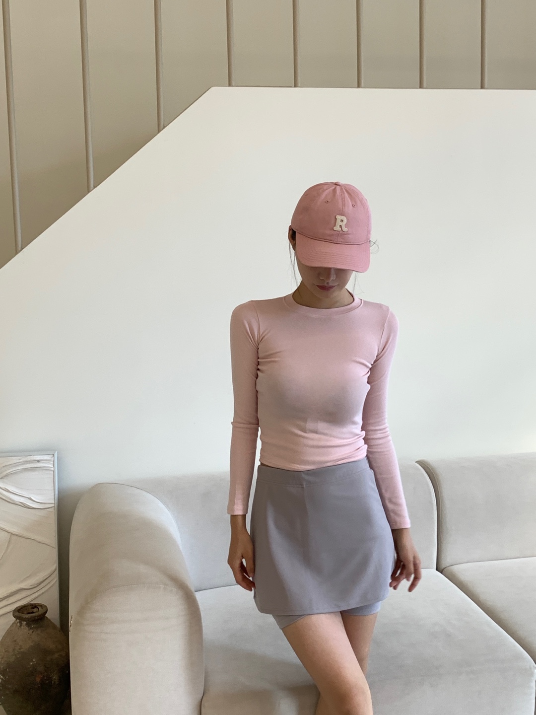 ミニスカート3分丈レギンス | 詳細画像9