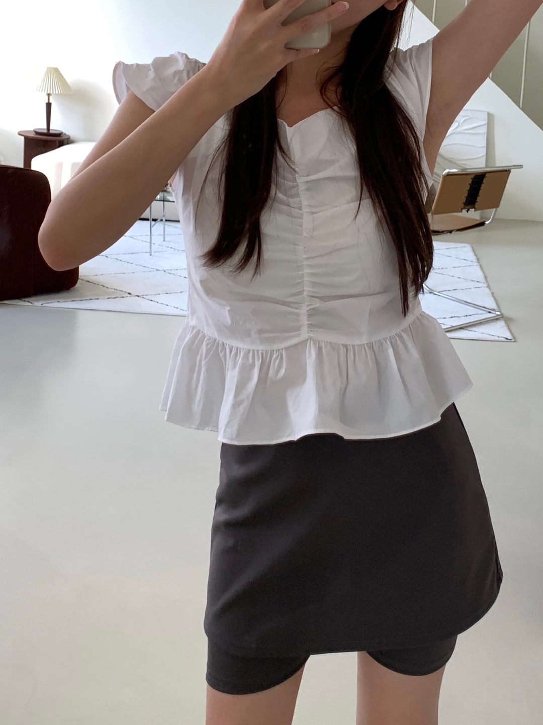 ミニスカート3分丈レギンス | 詳細画像19