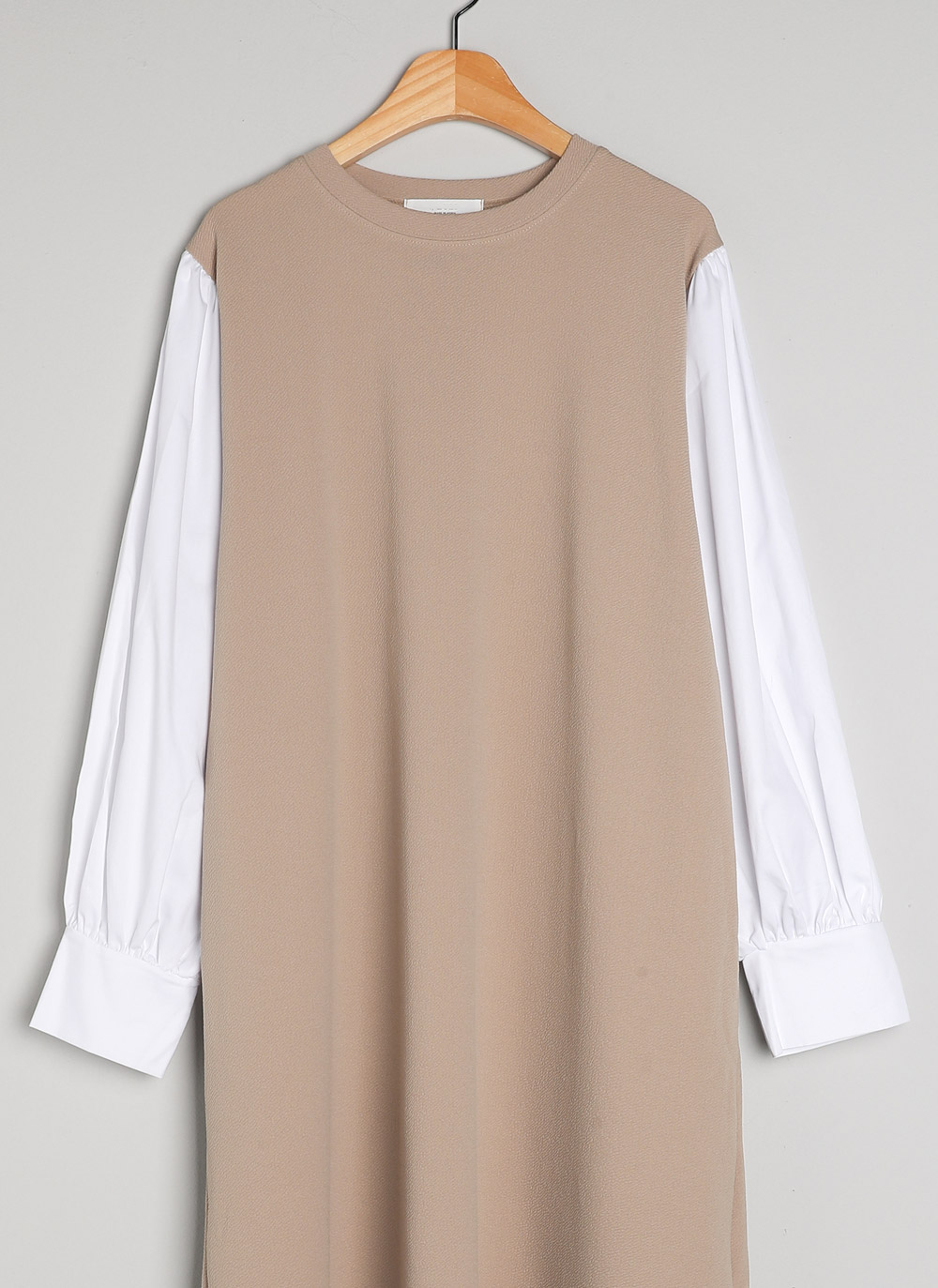 配色スリーブドッキングワンピース | 詳細画像21