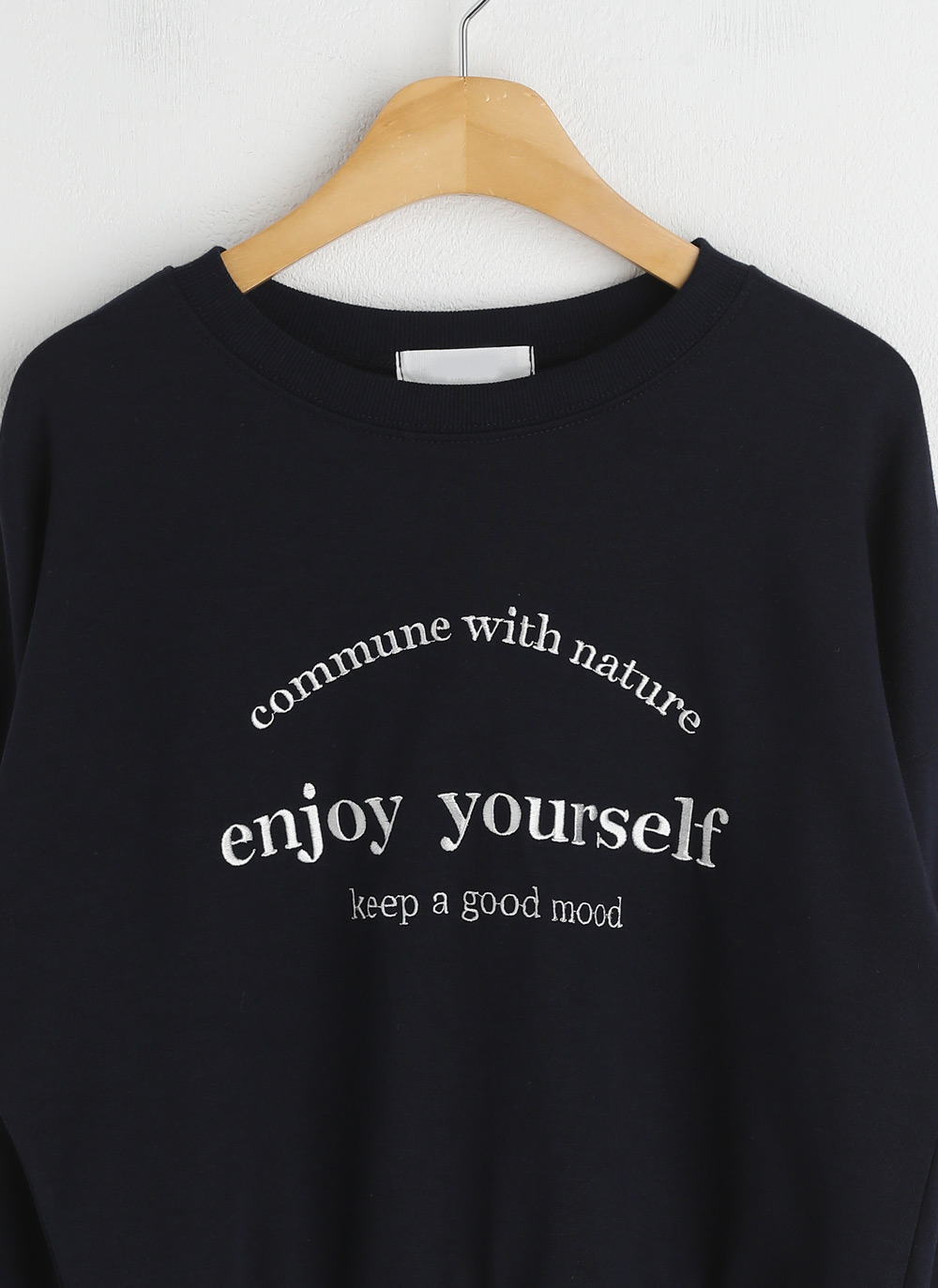 enjoy配色レタリングスウェット | 詳細画像19