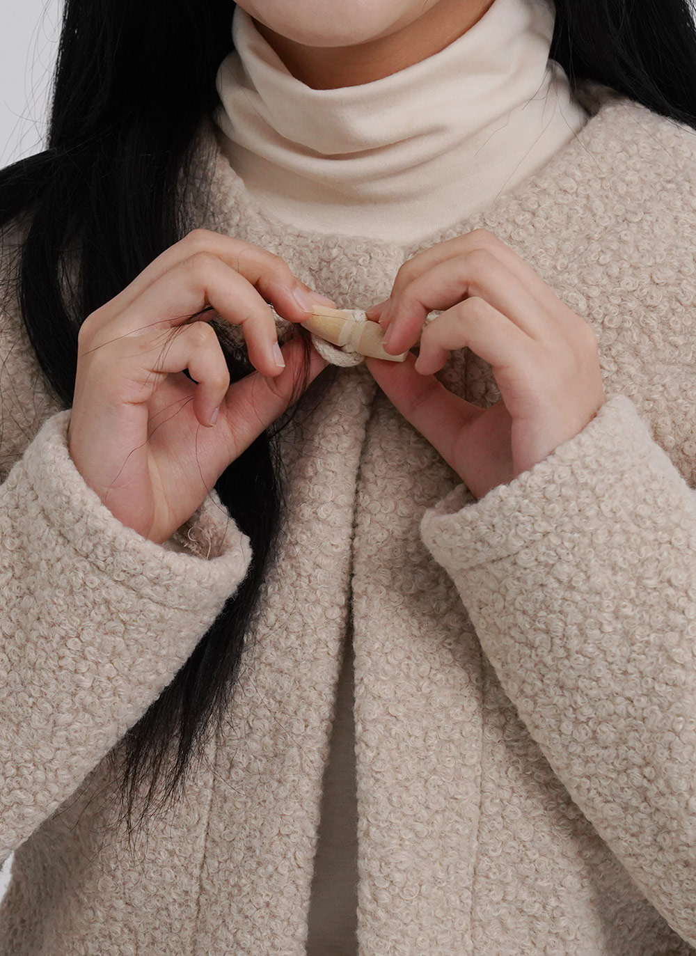 裏起毛タートルネック長袖シャツ | 詳細画像7