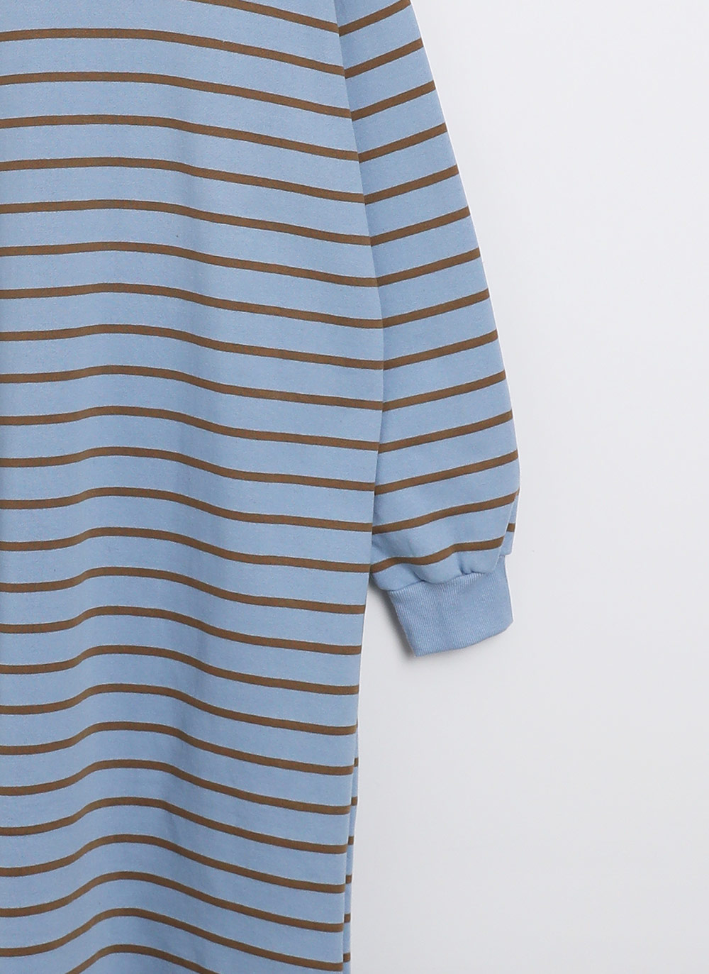 裏起毛ボーダースウェットワンピース | 詳細画像23