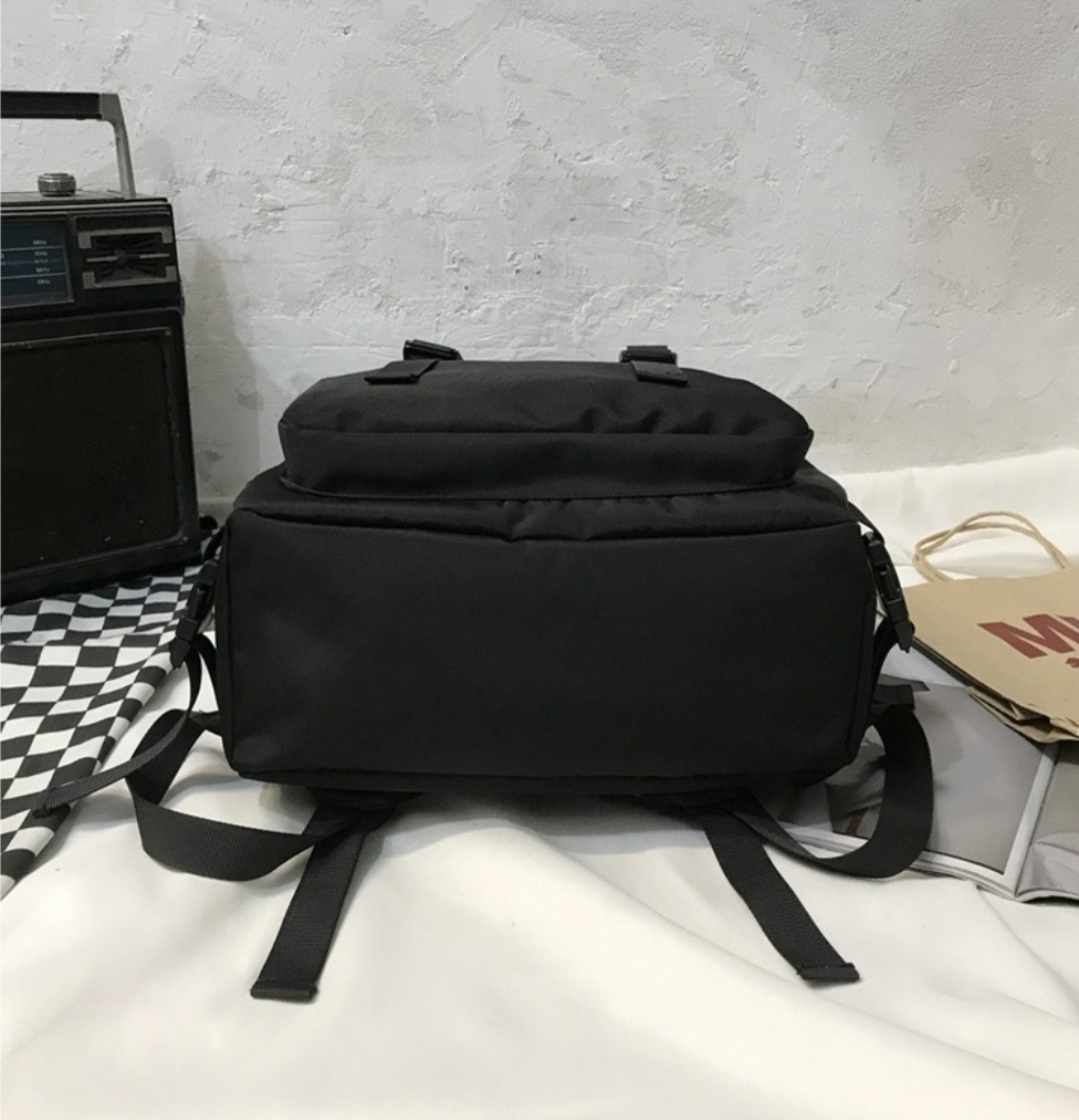 ベルトポケットブラックバックパック | 詳細画像19