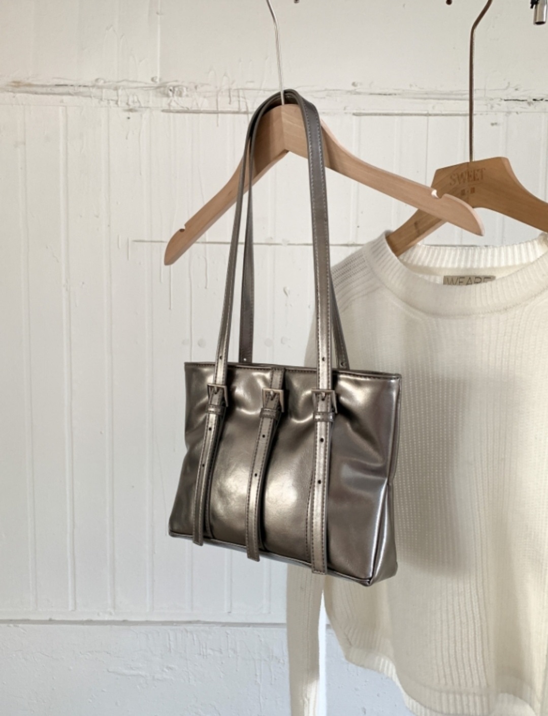 トリプルベルトスクエアトートバッグ | 詳細画像6