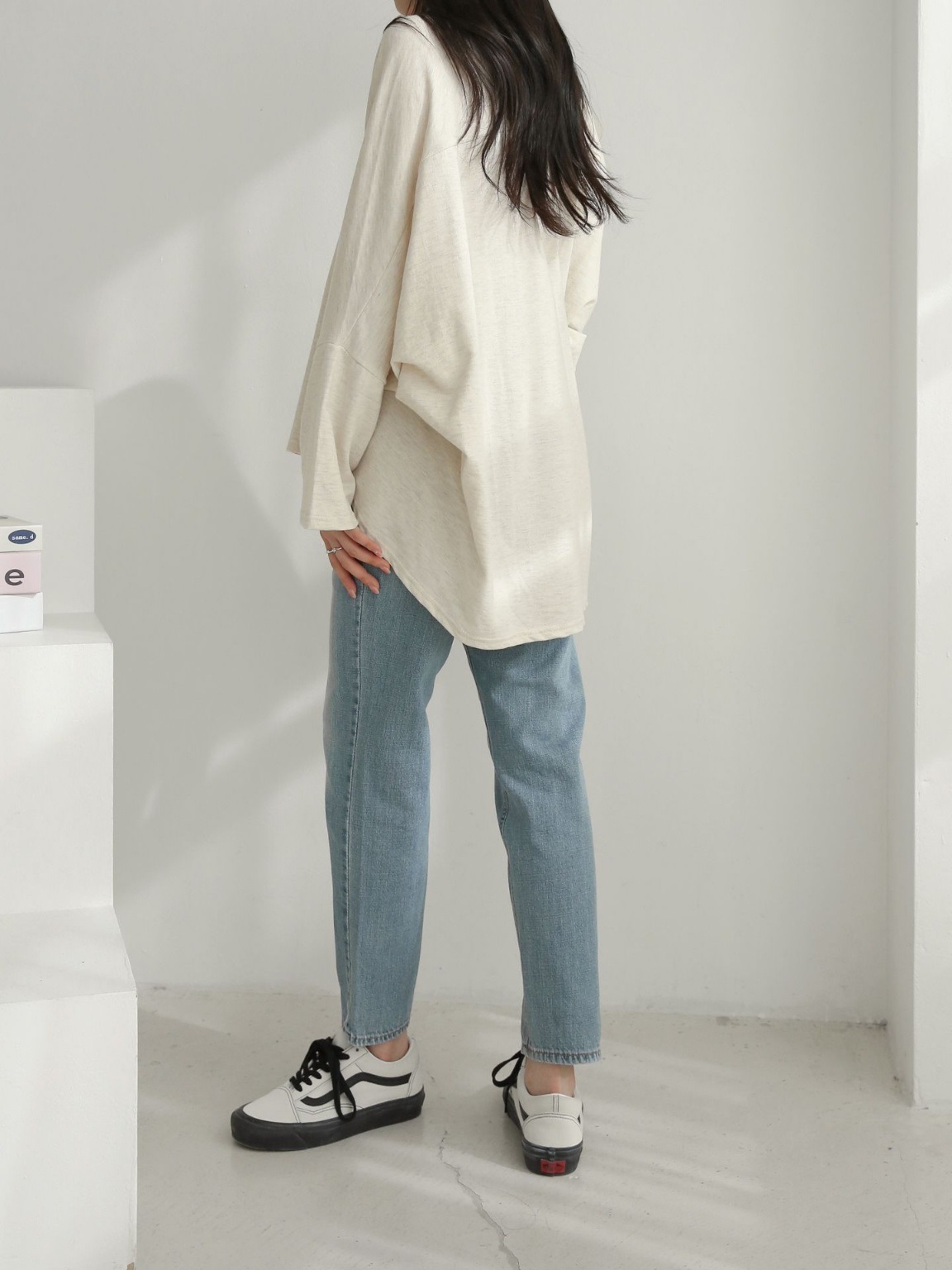 アンバランスドルマンスリーブTシャツ | 詳細画像10