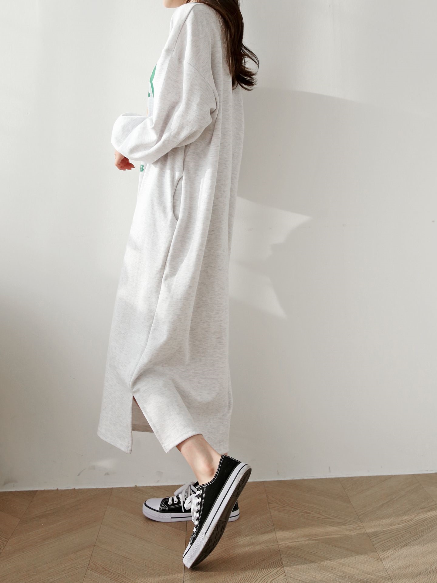 BEARSプリントスリットスウェットワンピース | 詳細画像8