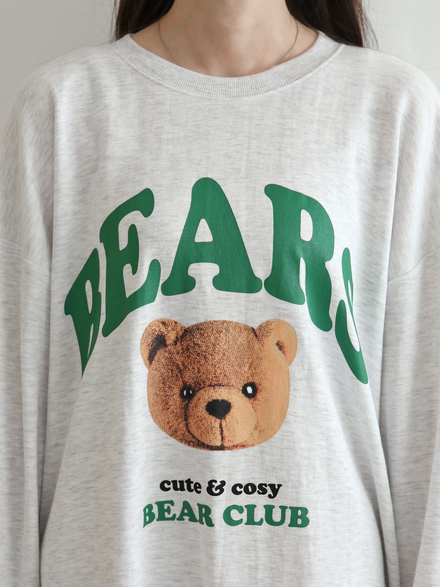 BEARSプリントスリットスウェットワンピース | 詳細画像19