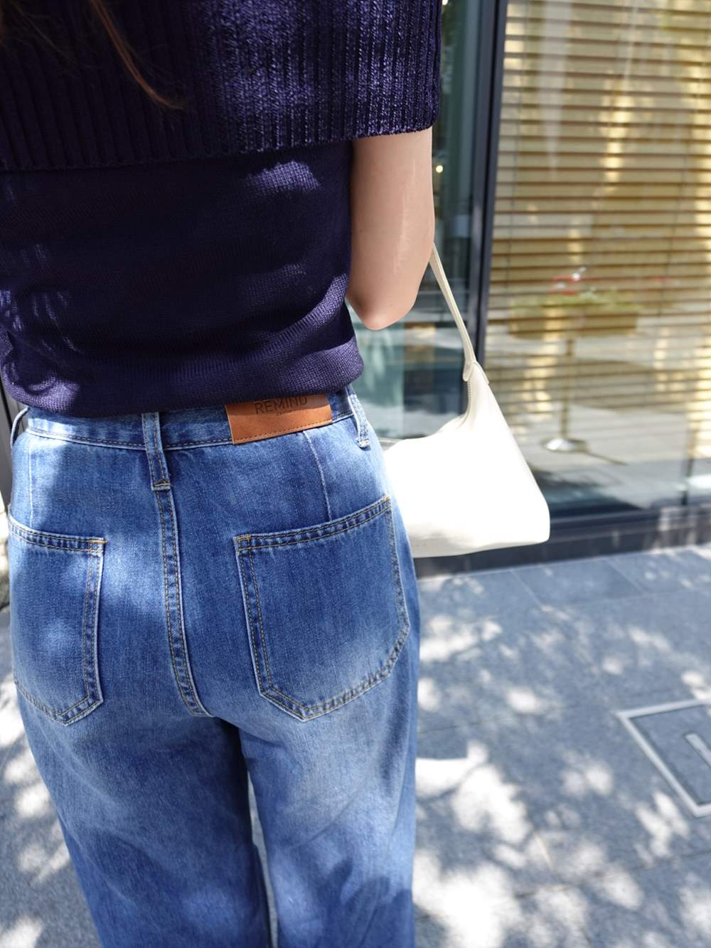 ポケットワイドストレートデニムパンツ | 詳細画像9