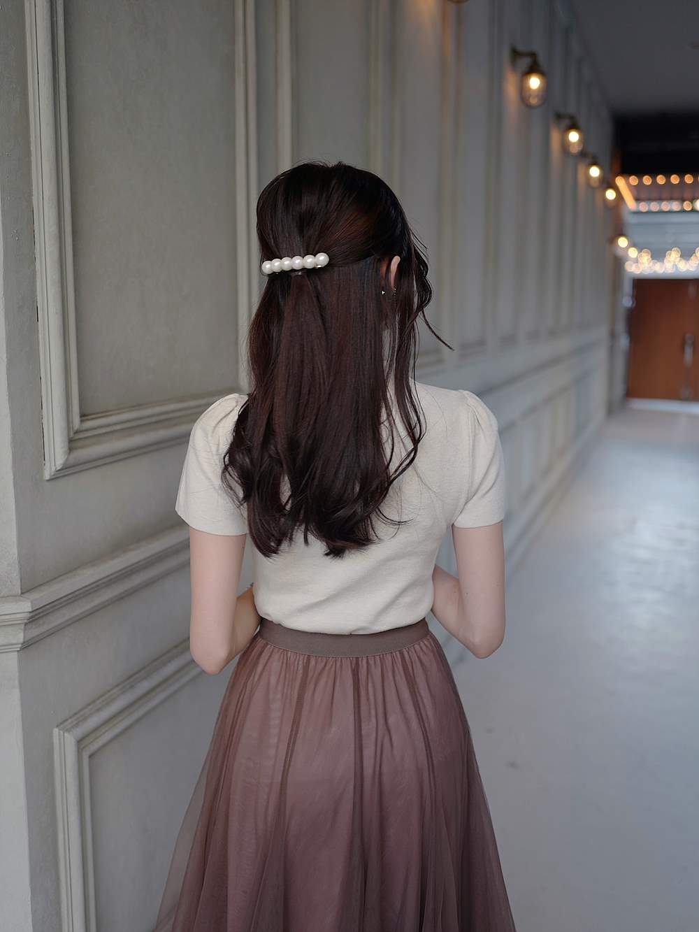 チュールフレアロングスカート | 詳細画像24